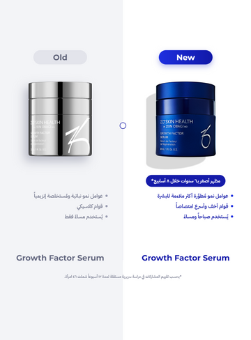 سيروم عوامل النمو لمكافحة الشيخوخة لجميع أنواع البشرة Growth Factor Serum 30mL